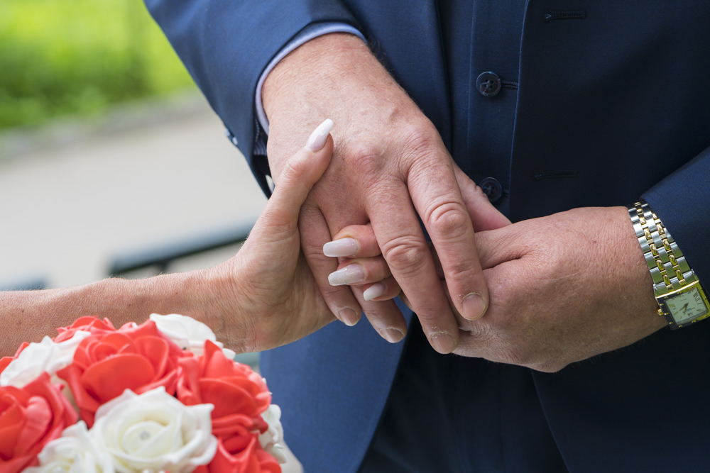 Wedding Officiant by the Bow Bridge in Central Park