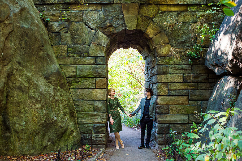 Lots of couples get married in Central Park because it is so beautifully diverse!