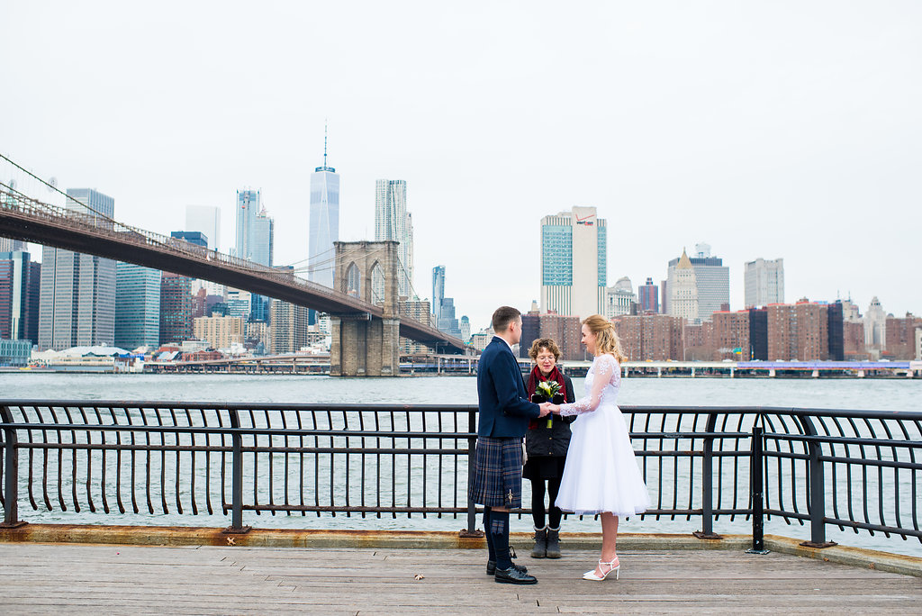 Hir a professional wedding officiant in Brooklyn to make sure your license is filed properly and promptly.